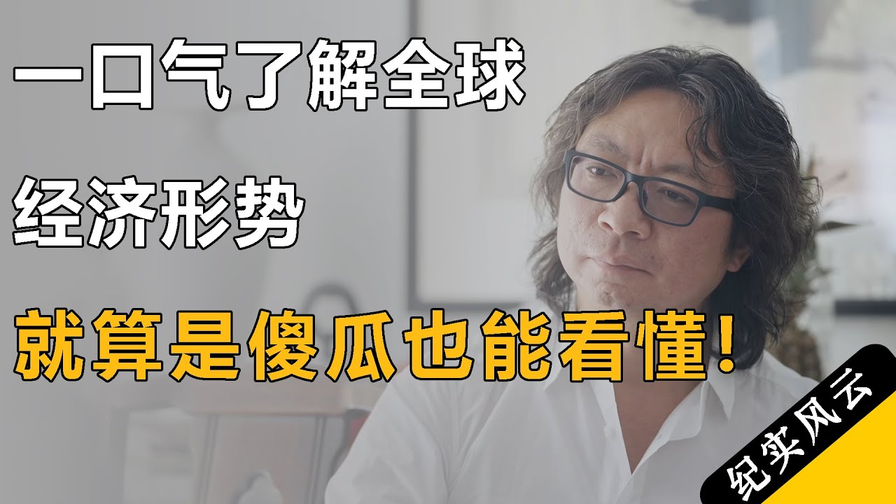 一口气了解全球经济形势，就算是傻瓜也能看懂！#纪实风云 #纪录片 #许倬云