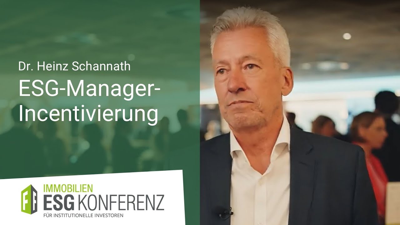 ESG-Manager-Incentivierung: Dr. Heinz Schannath | VideoStatement
