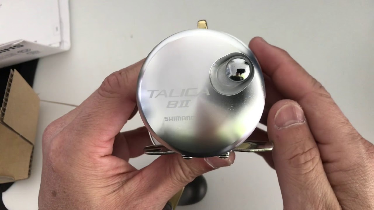 Распаковка Shimano Talica 8II