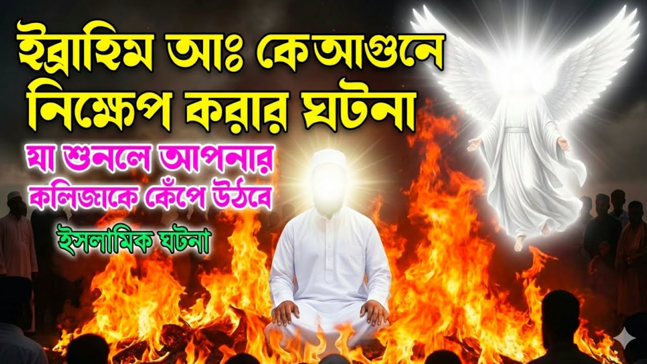 ইব্রাহিম আঃ কে আগুনে নিক্ষেপ করার ঘটনা | যা শুনলে আপনার কলিজাকে কেঁপে উঠবে || MD Rabbi IS