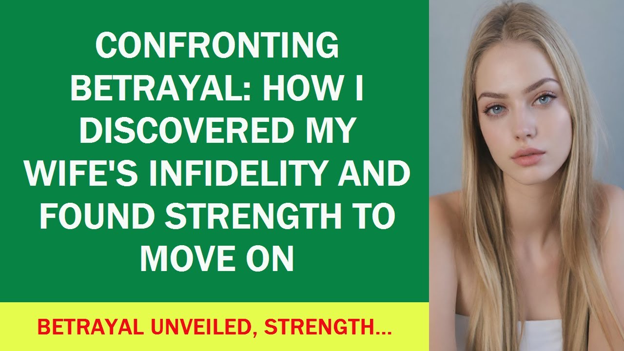 Confronting Betrayal: How I Discovered My Wife's Infidelity and Found Strength to Move On