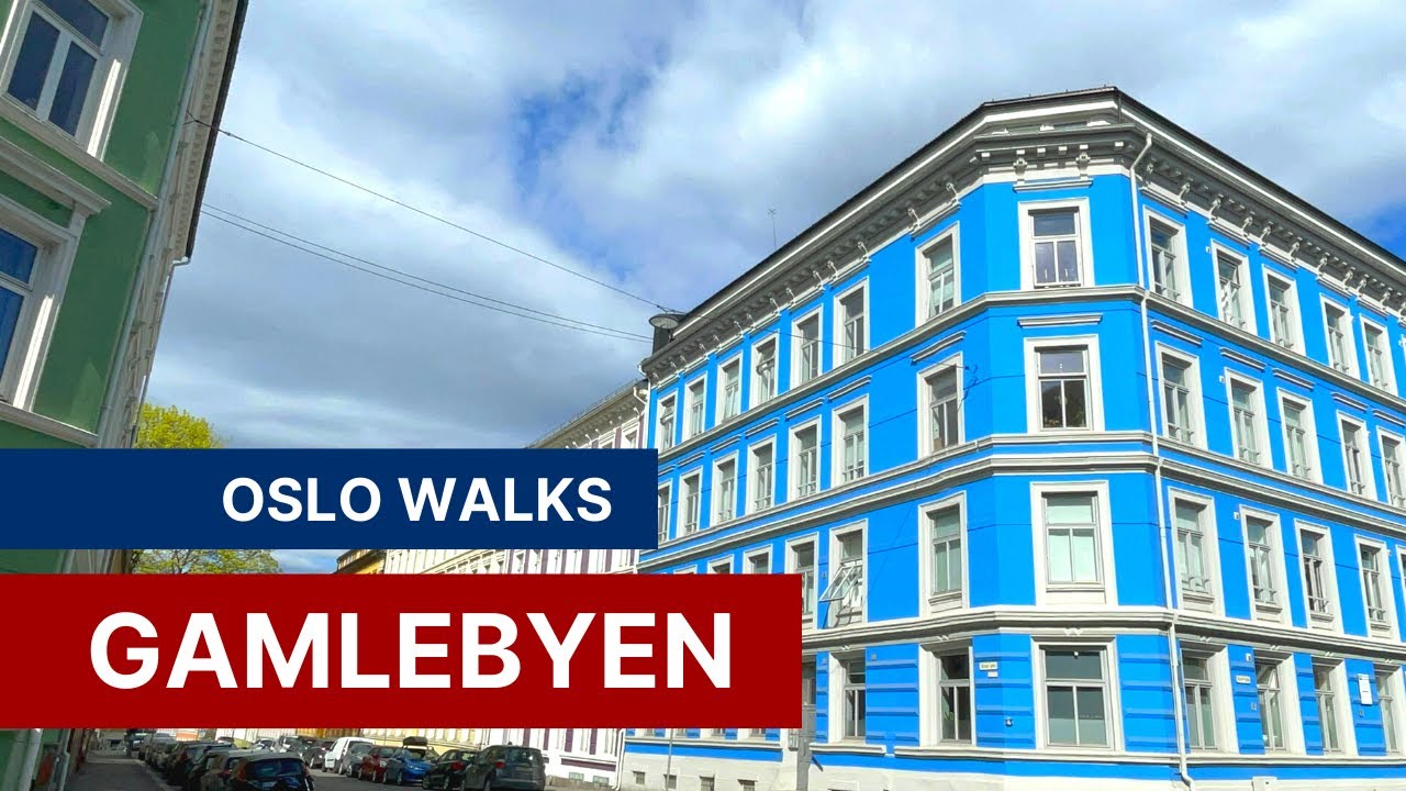 Oslo Walks 4K: Gamlebyen - The Old Town of Oslo, Norway's Capital City