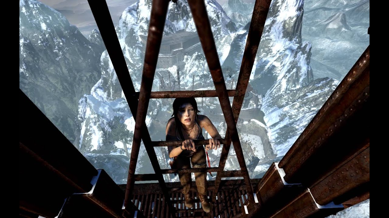 Tomb Raider - Climbing the Radio Tower