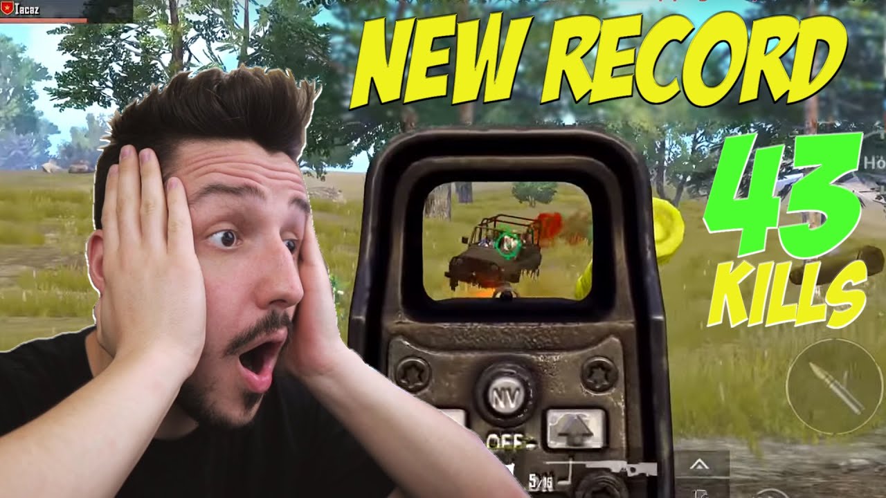 REACTIONEZ la un NOU RECORD al lui TACAZ - 43 KILLS - SOLO vs SQUAD