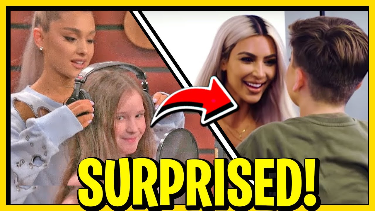CUTE Moments When Celebrities SURPRISED THEIR FANS!