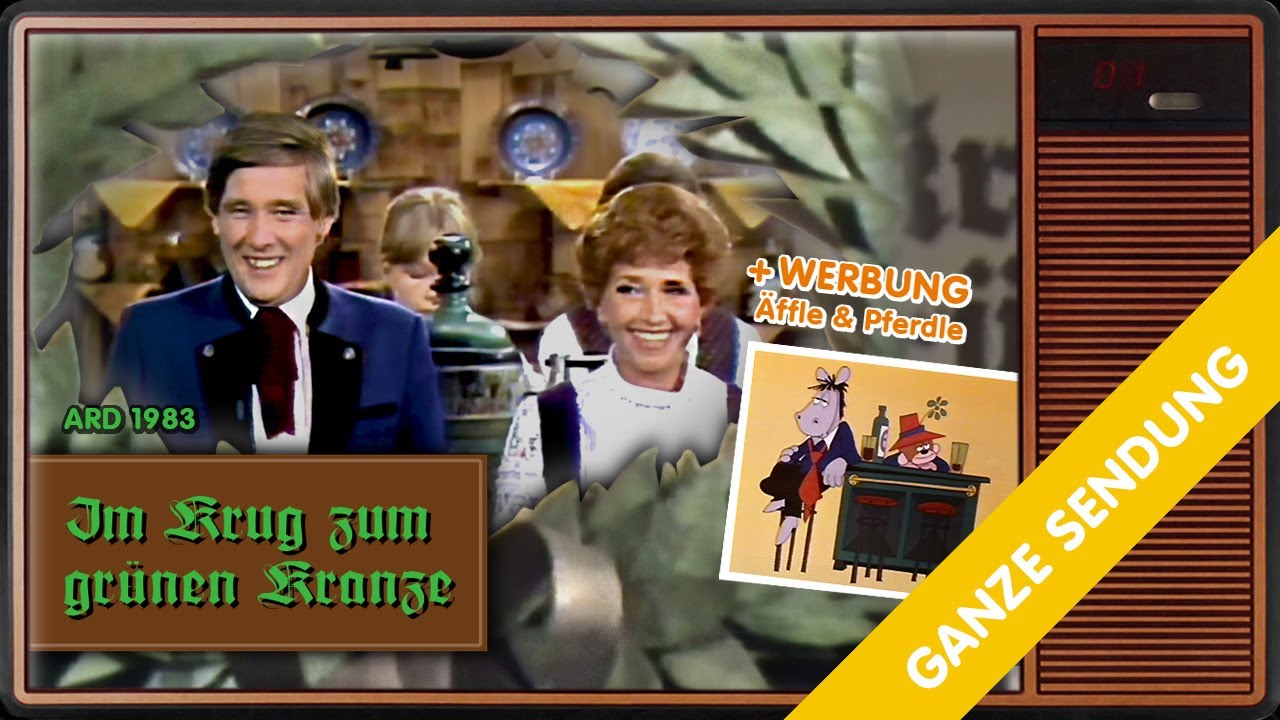 Im Krug zum grünen Kranze + Werbung mit Äffle & Pferdle (1983)