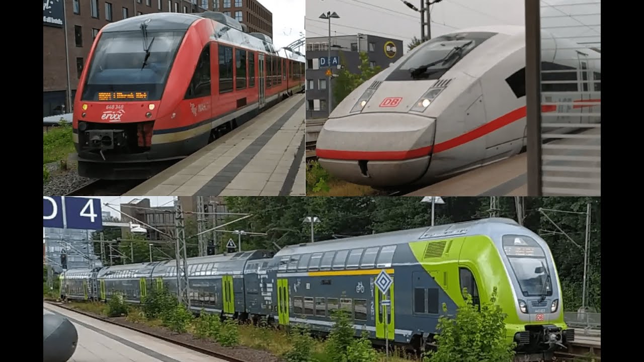 [17.07.2023] Züge am Kieler Hauptbahnhof (RB, RE, ICE)