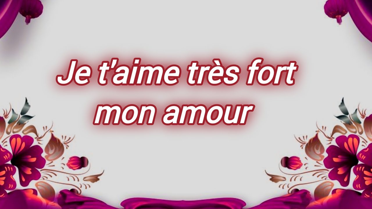 Tu es l’amour que j’attendais toute ma vie ❤️ | Message d'amour 🌹 lettre d'amour 💌