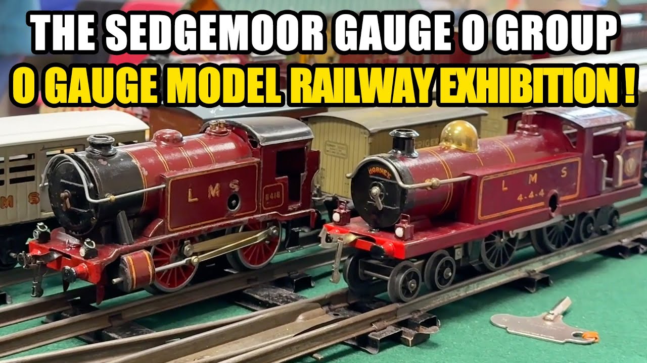 ALL THE LAYOUTS at Segdemoor Gauge O Group MODEL RAILWAY SHOW, including VINTAGE HORNBY CLOCKWORK!