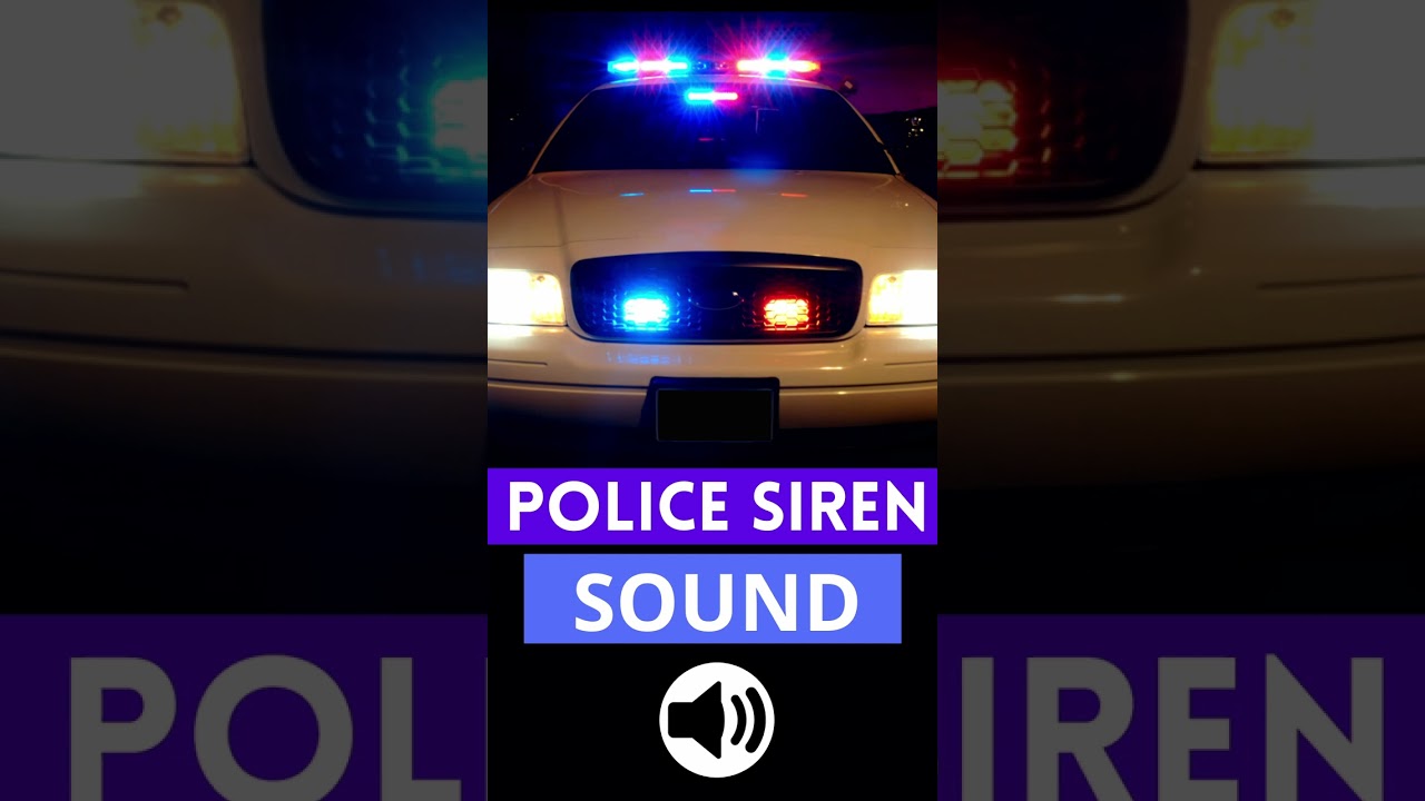 police siren sound
