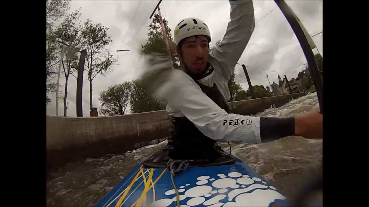 Stage A.C.K.V.L à Chateauneuf sur Cher - Gopro kayak