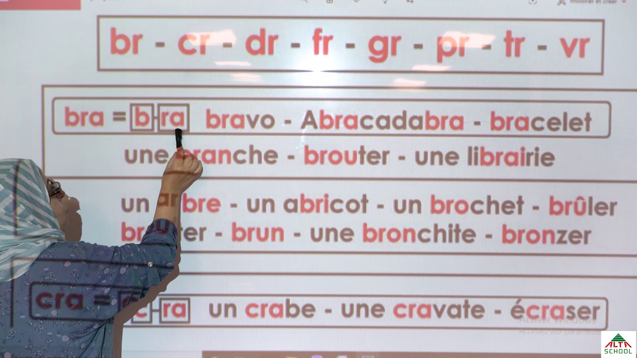 cours de fran&ccedil;ais 1&egrave;re ann&eacute;e primaire entrainement &agrave; la lecture des syllabes