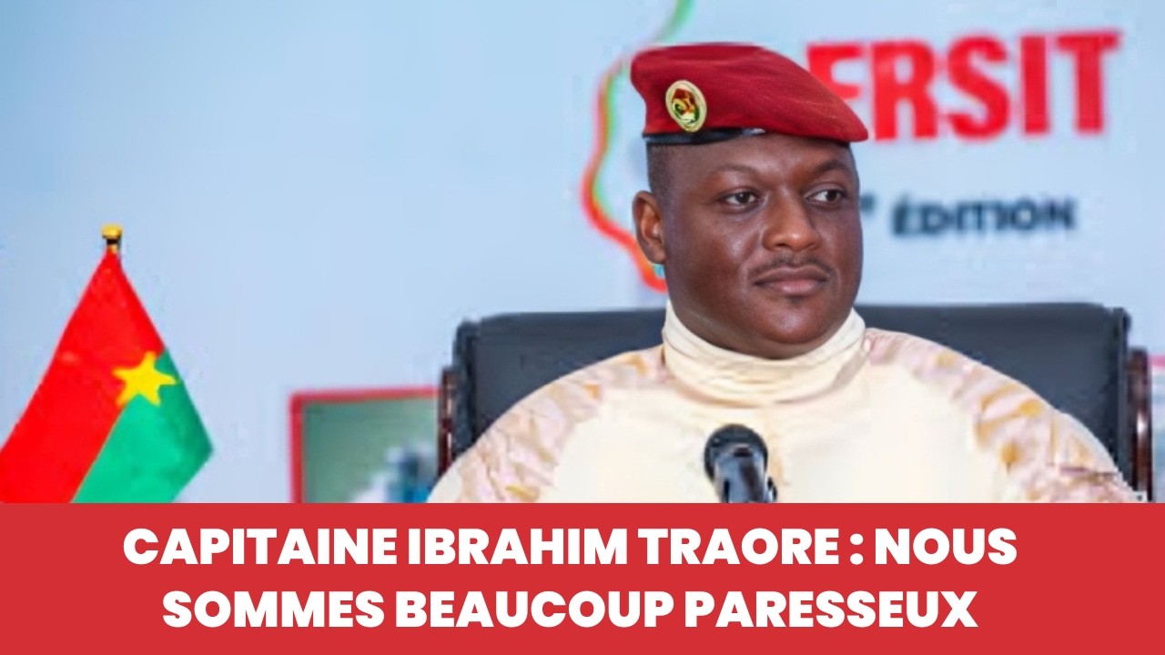 Capitaine Ibrahim Traoré Nous sommes Paresseux : Discours CHOC sur La Science et Innovation au FRSIT
