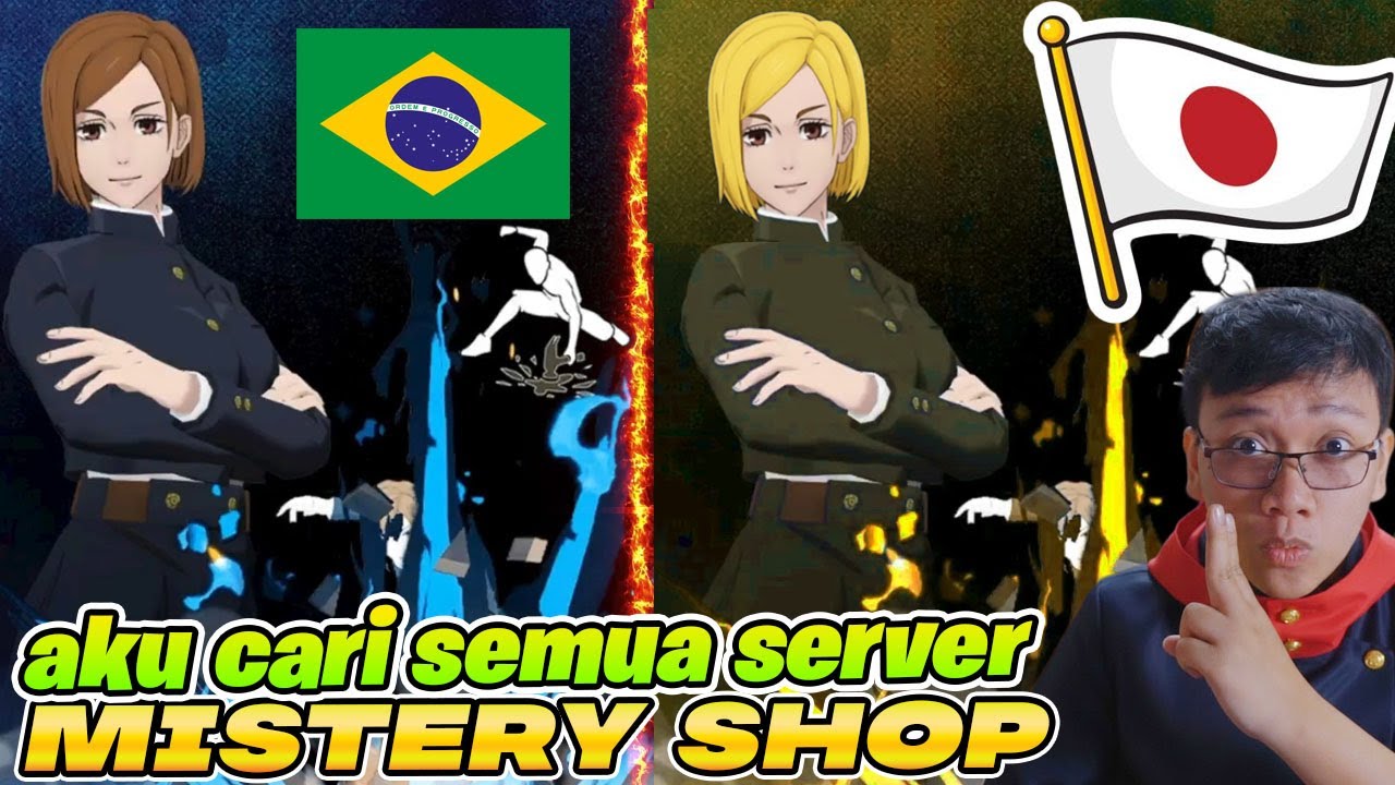GW BONGKAR SEMUA MISTERY SHOP DI SETIAP NEGARA! DEMI NEMU SKIN LANGKA DI EPEP!