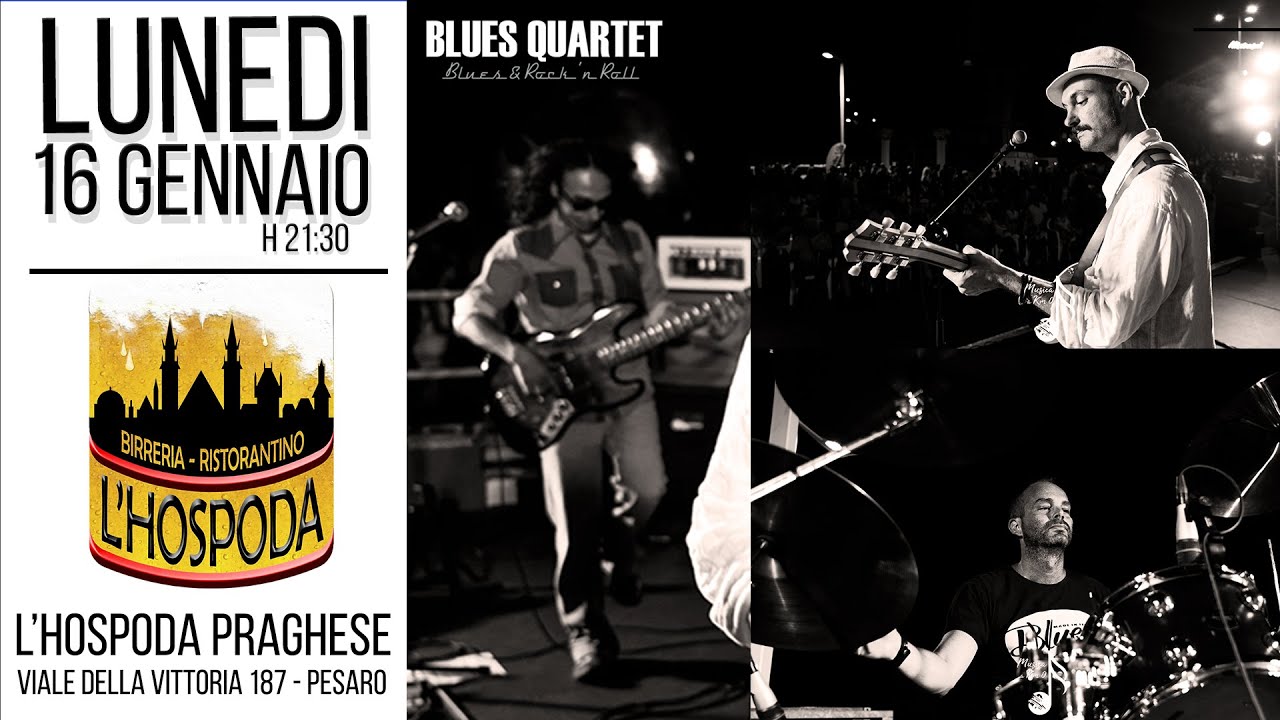 Blues Quartet (Trio) live Hospoda - Sixteen Tons - Hit The Road Jack