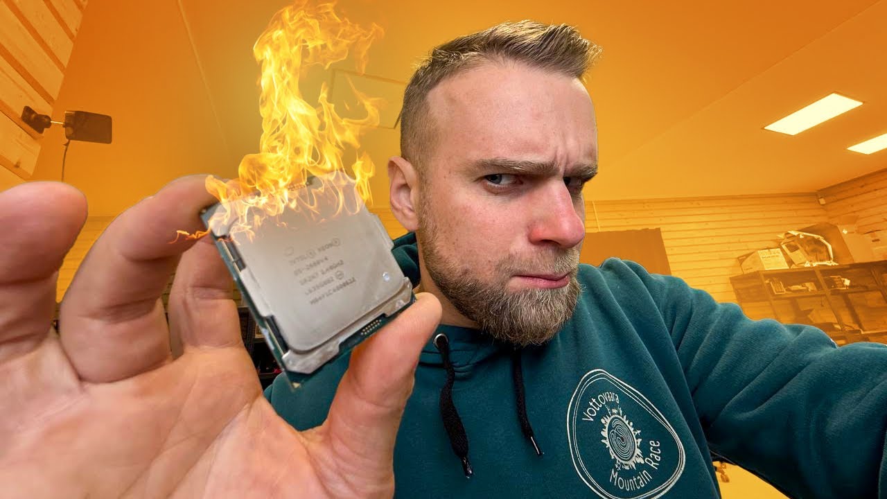 Измученный Intel за 5000₽ греется за 1 сек до 90С!