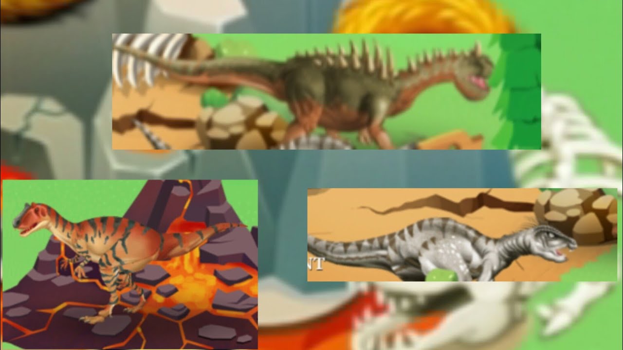 Dino zoo part 1(first three dinosaurs)