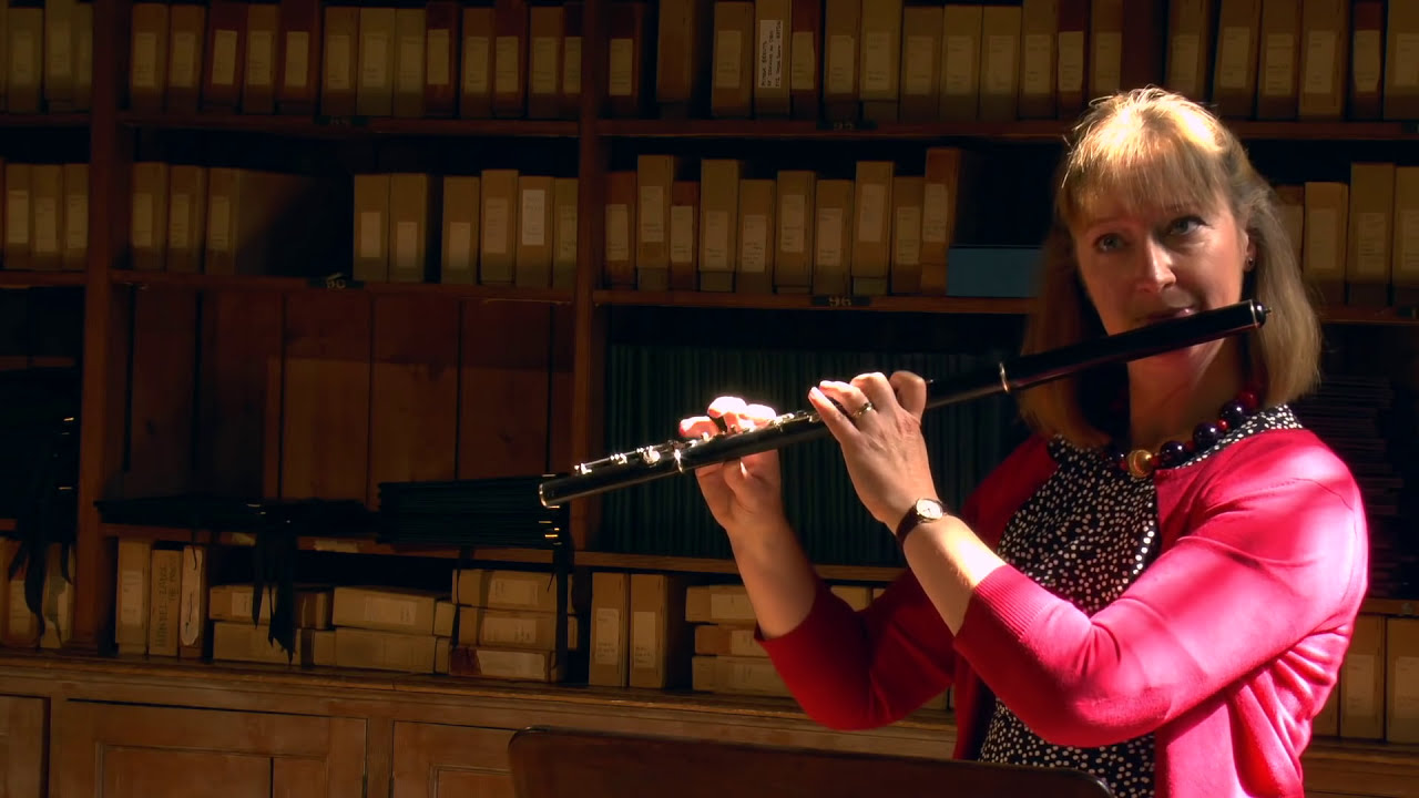 Johannes Donjon El&eacute;gie-Etude performed by flautist Elizabeth Walker