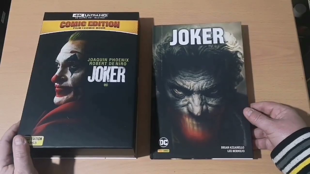 COMIC EDITION (Film 4K UHD + Book cartonato + Poster inedito) Cofanetto Limited Edition! Offertona!
