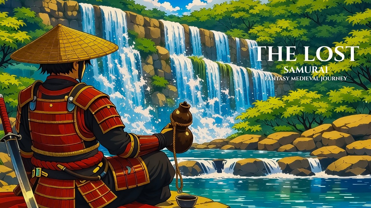 The Lost Samurai | Fantasy Medieval Japanese Ambience | Relaxing Music for Study/Sleep/Work