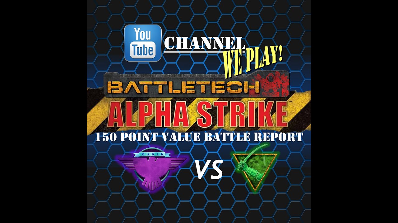 BattleTech Alpha Strike 150 Point Value Battle Report - 01/01/16
