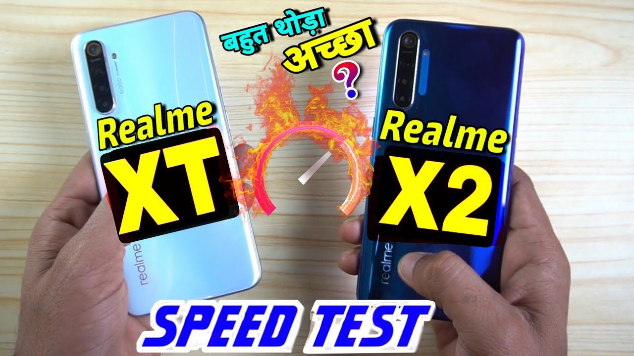 Realme X2 Vs Realme XT : Speed Test