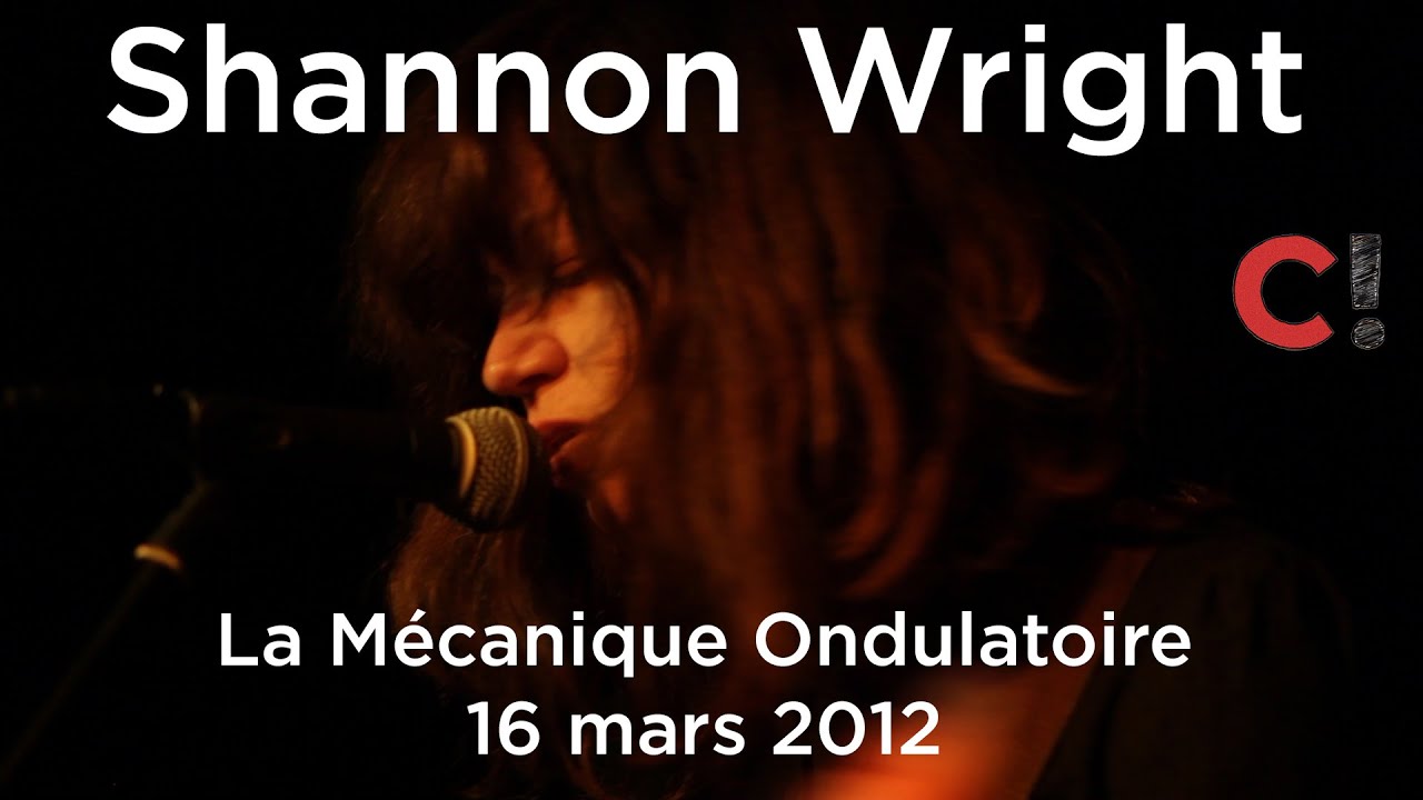 Shannon Wright @ La Mécanique Ondulatoire - 16 mars 2012