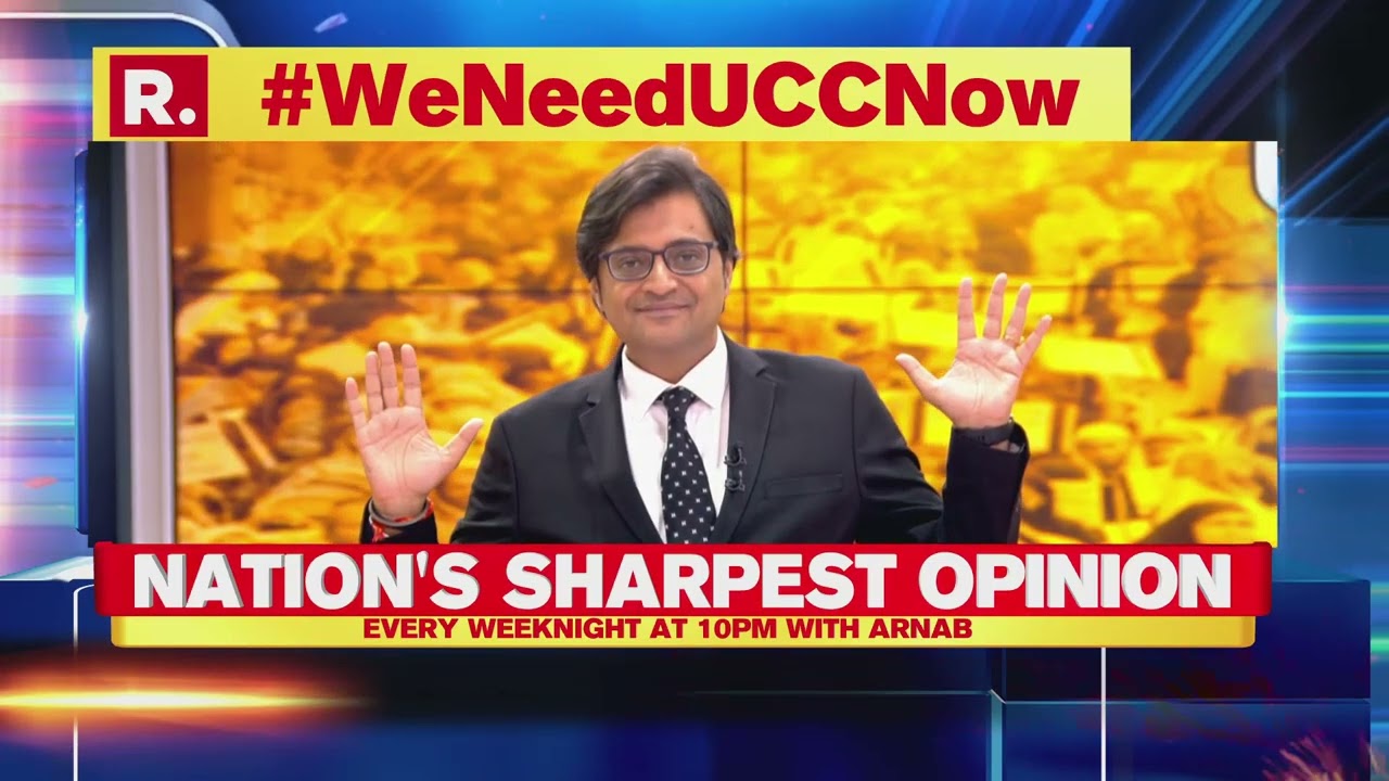 Arnab Explains Why UCC In India Is Need Of The Hour