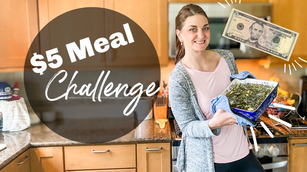 Five Dollar Meal Challenge! | Breakfast for Dinner
