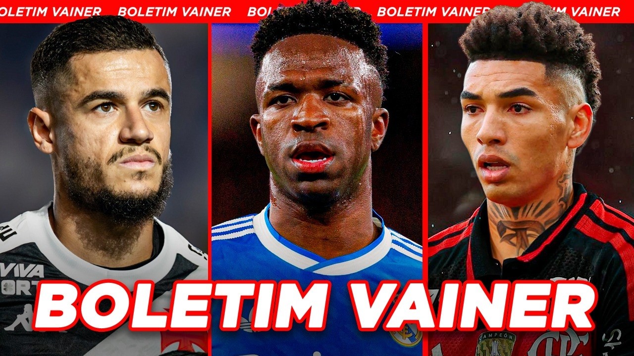 MBAPPÉ SAI EM DEFESA DE VINI JR│COUTINHO QUER DEIXAR O VASCO e+ - Boletim Vainer