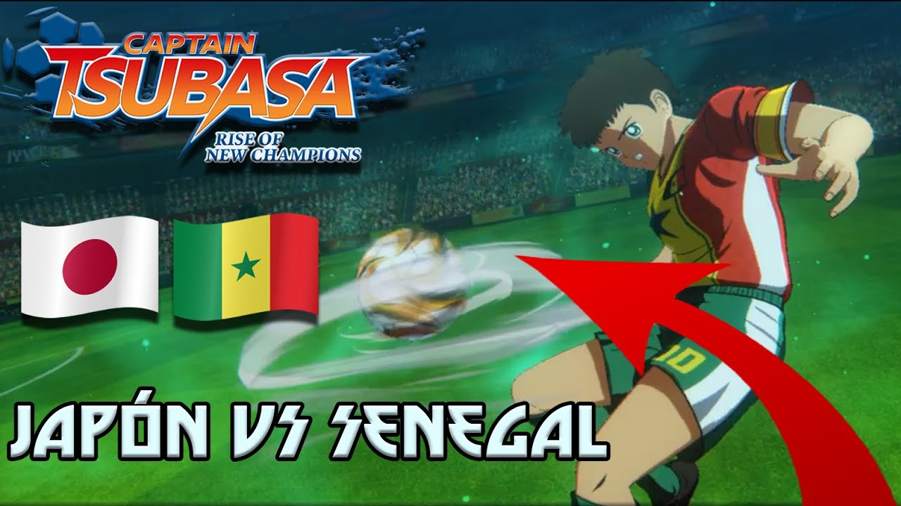 JAPÓN VS SENEGAL | COMPLETO 100% (DESAFÍOS 4, 5 Y TODAS LAS CINEMÁTICAS) | CAPTAIN TSUBASA: RONC