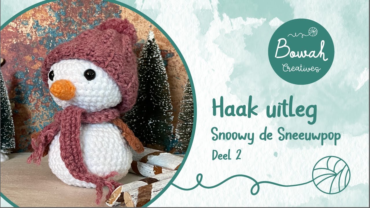 Haak instructie video Snoowy de Sneeuwpop 2/2