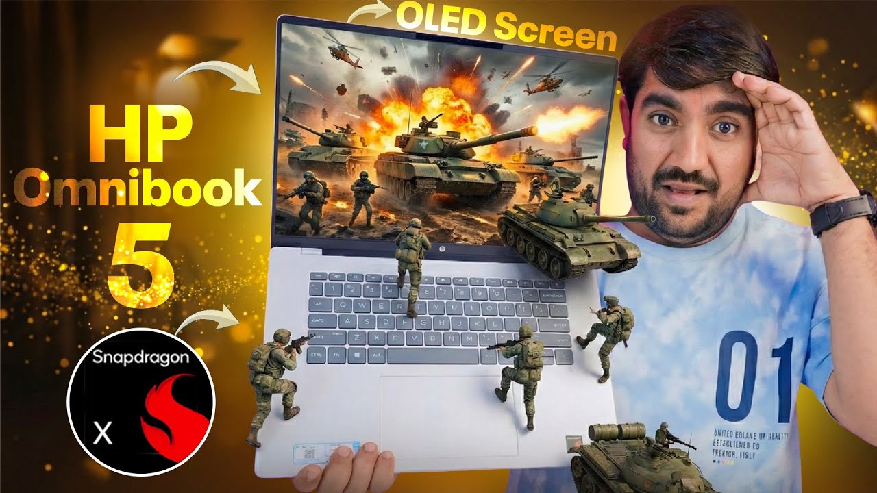 Ноутбук HP OmniBook 5 OLED — вот почему он меняет правила игры для профессионалов.