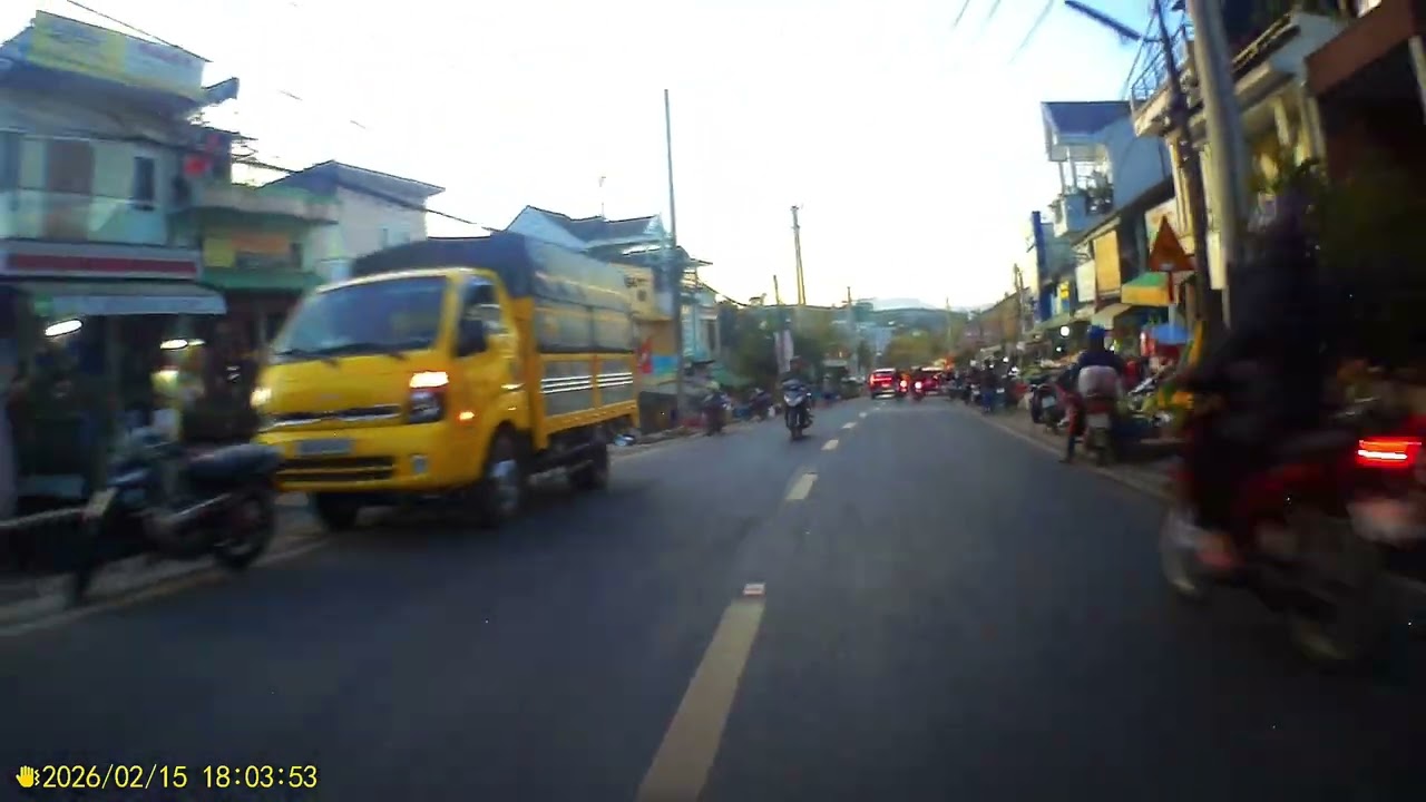 20260215 Cam2 QL20 Từ Xuân Thọ đổ đèo Đ'Ran xuống Đơn Dương