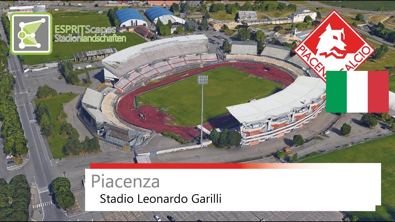 Stadio Leonardo Garilli | Piacenza Calcio 1919 | AS Pro Piacenza 1919 | 2019 | Google Earth