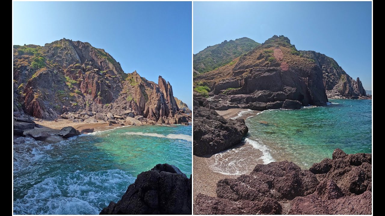 Portu Raffa e Caletta della Miniera di Nebida (Gonnesa - Sardinia)