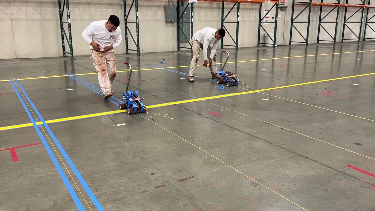 Warehouse Line Striping