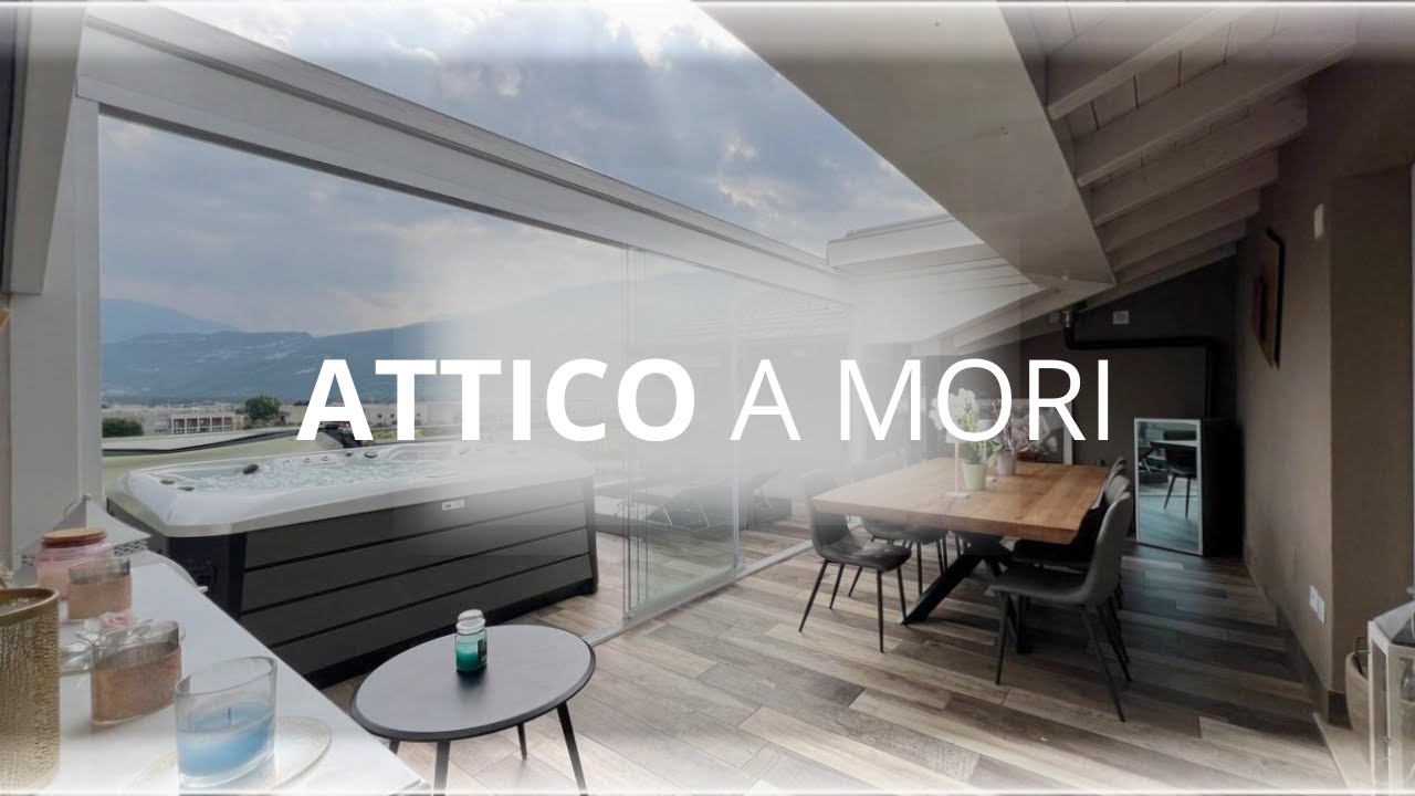 V815 Prestigioso attico con Terrazzo panoramico a Mori