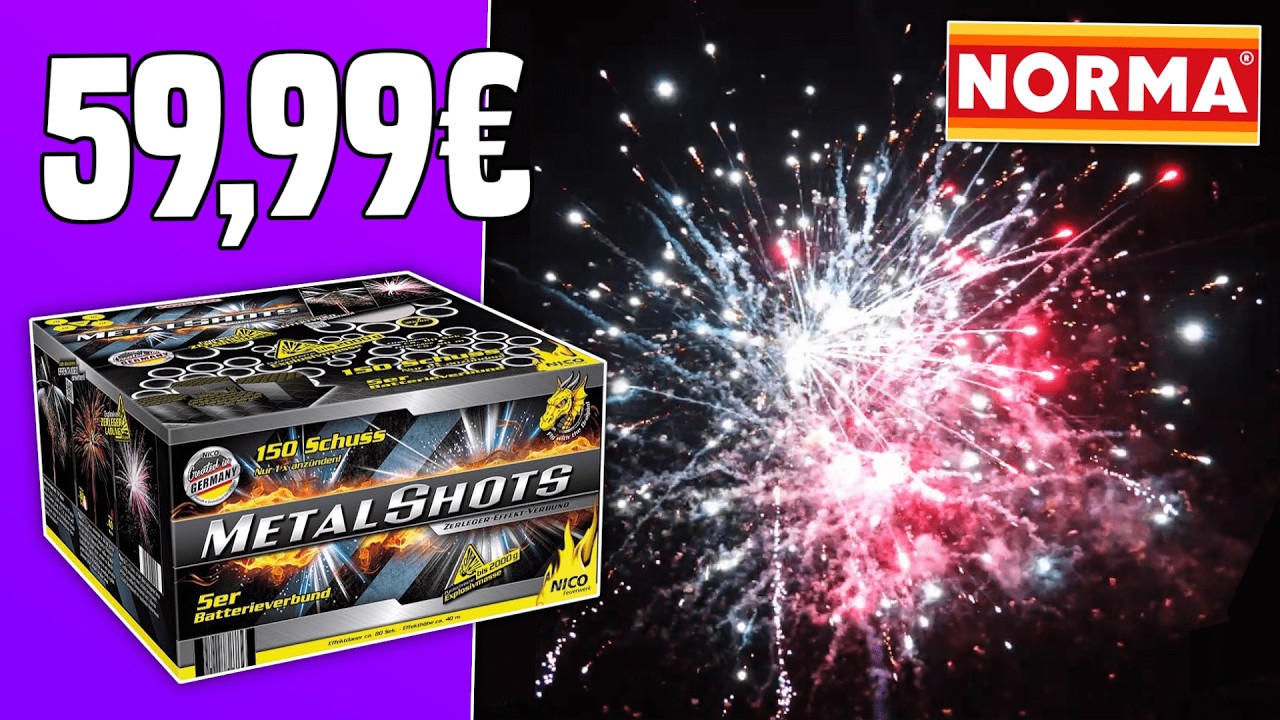 Nico METAL SHOTS VERBUND für 59,99€ (Norma) im Test | PyroHigh