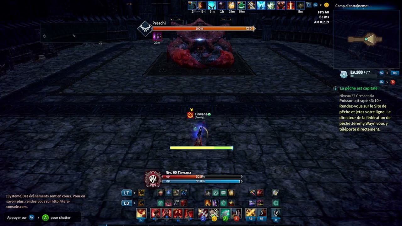 Tera: crabito full run zerk