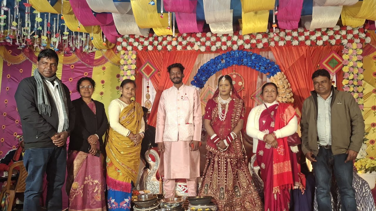 Bhai ka Reception Vlog 🎉#trending #viralvideo #christianweddings #santhalidance 