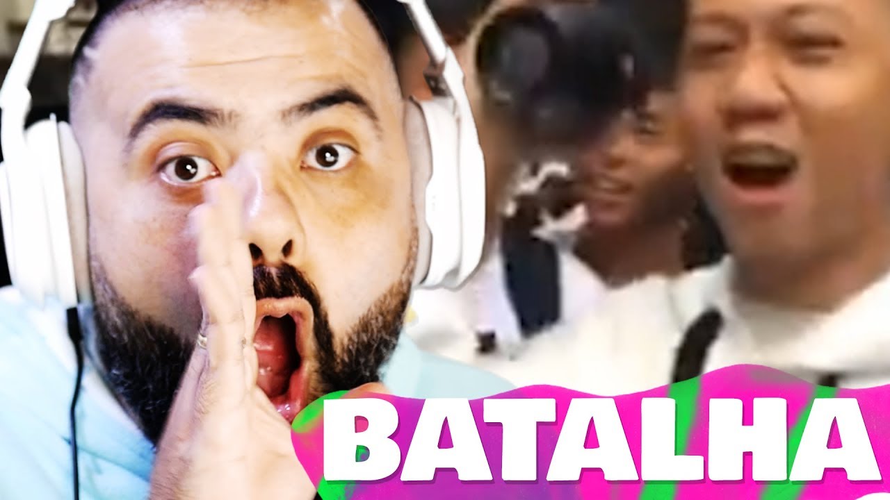 NUNCA VI UMA BATALHA DE RIMA ASSIM!