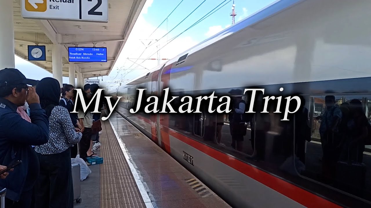 MY INDONESIA TRIP | JAKARTA | BULLET TRAIN | BANDUNG  CITY |  THE WHOLE INDONESIA AT ONE PLACE