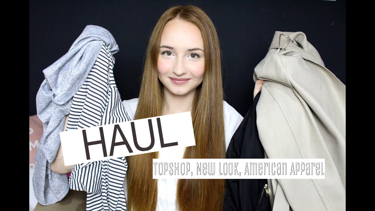 HAUL (Topshop, New look, American Apparel)