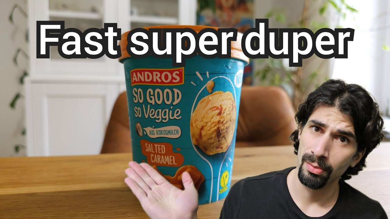 Andros veganes Eis Salted Caramel aus Kokos