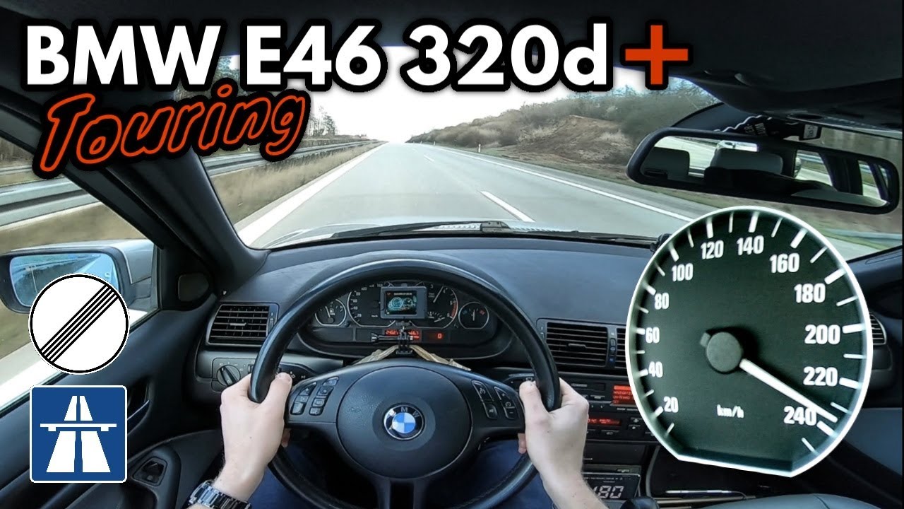 2003 BMW E46 320d - Testuję V-max.