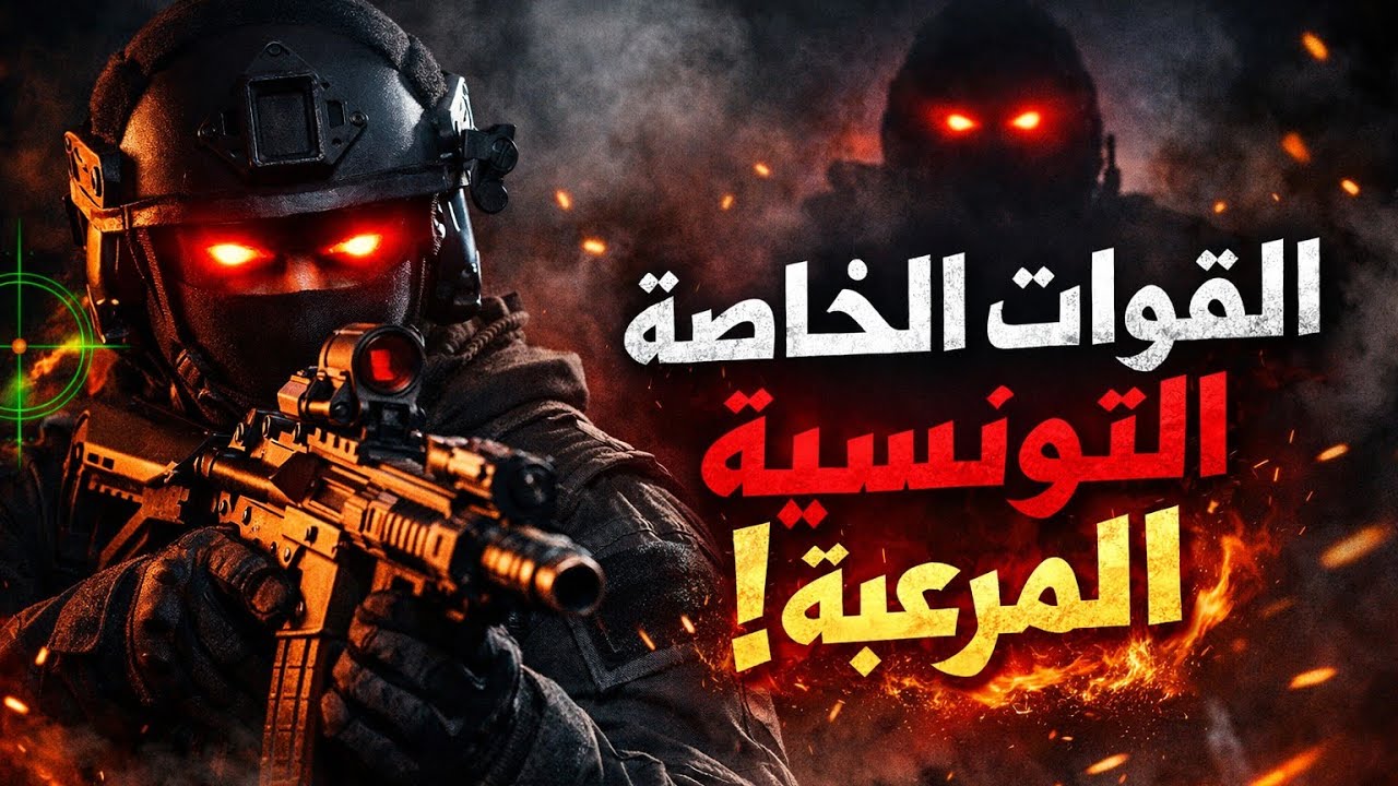 القوات الخاصة التونسية 🇹🇳… السيف الخفي الذي لا ينجو من يراه! ⚔️😱