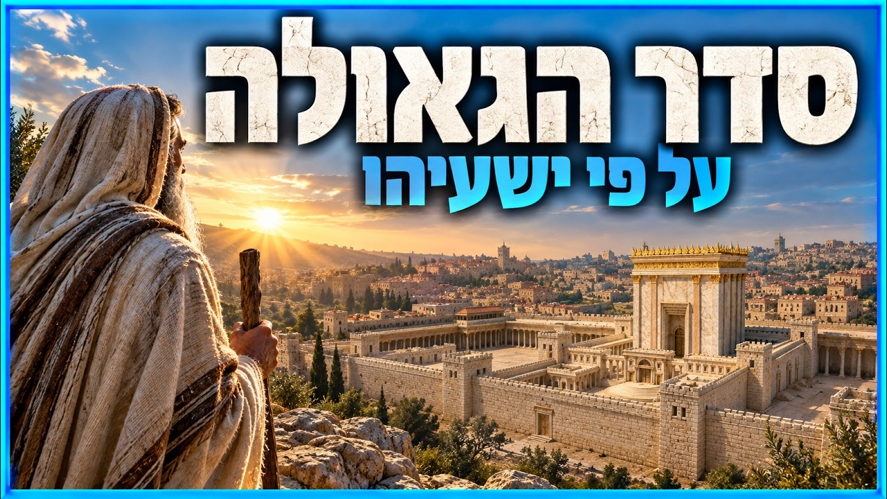 המשיח וסדר הגאולה על פי הנביא ישעיהו (ואיך זה קשור לימינו) - הרב גיא אלאלוף