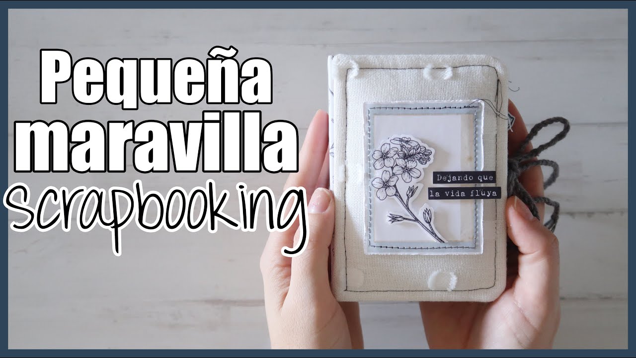 ✨ Mini ÁLBUM Scrapbooking ACOLCHADO (INSPIRACIÓN) con Colección MY SOUL. Laura Inguz ✨