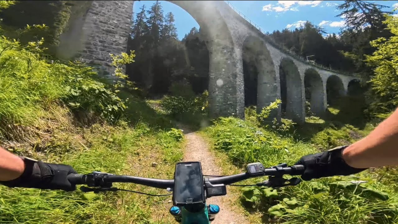 MTB - Davos - Alps Epic Trail Davos - Parte 3 - Da Monstein a Filisur